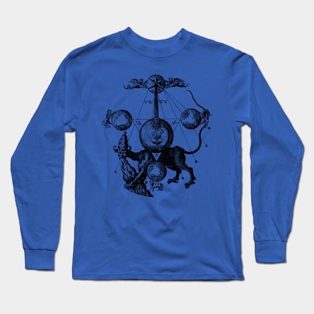 Alchemy Long Sleeve T-Shirt by MindsparkCreative